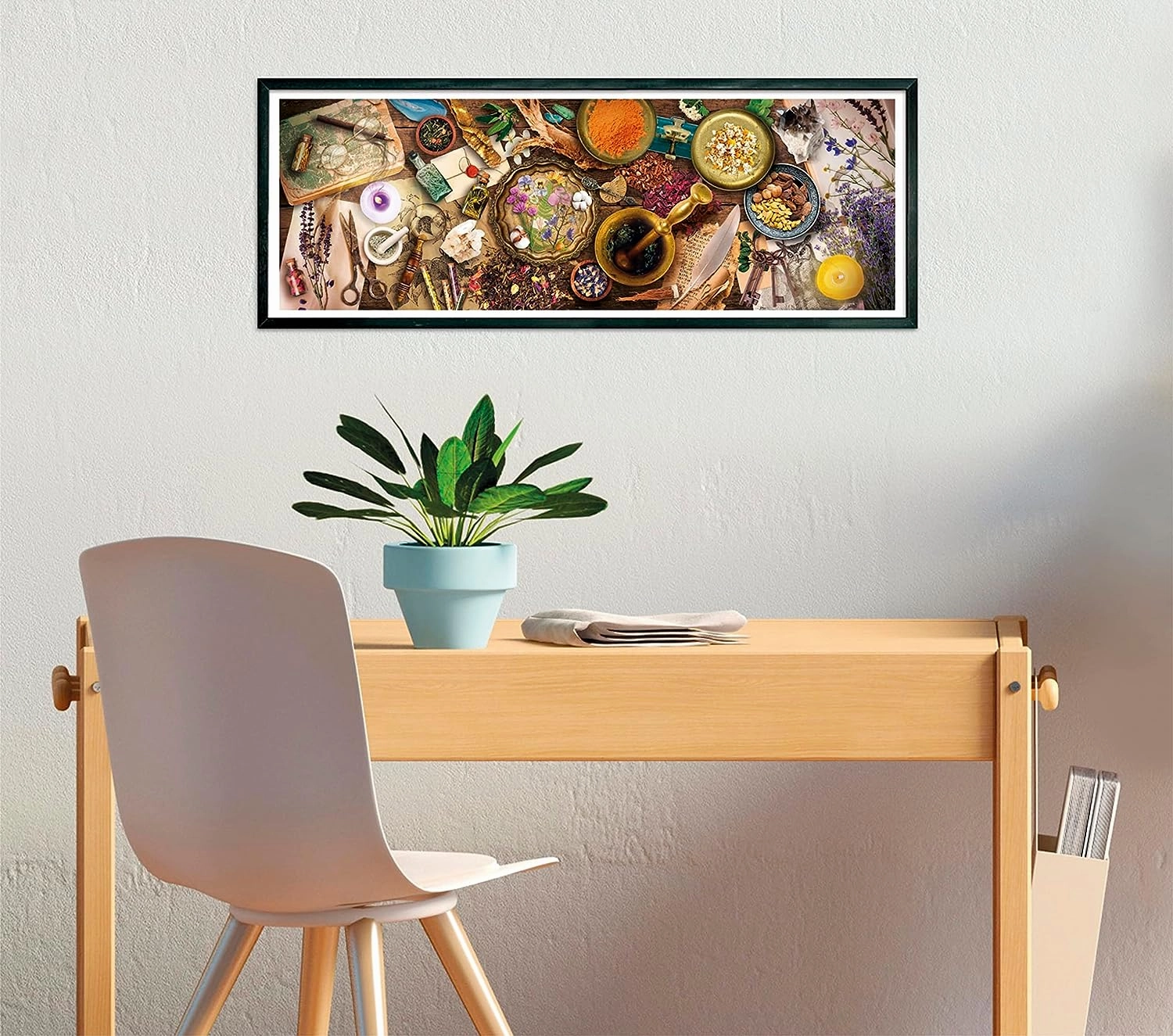 1000pc - Herbalist Desk - Panorama