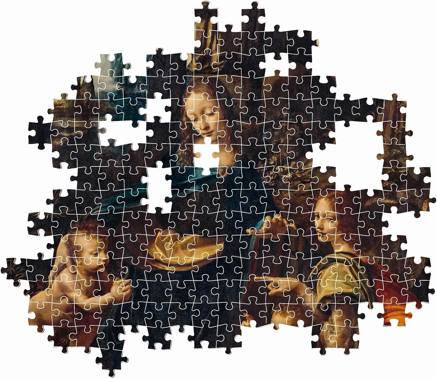 1000pc - Leonardo, The Virgin of the Rocks