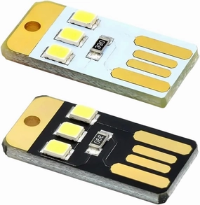 10pcs/Lot Camping Night Hiking Tent Lamp Light Outdoor Portable Energy Saving Flashlight Mini Ultra-Thin Mobile Usb Led Keychain New 2025 For Arrival High Reliable Electronic Component, Quality