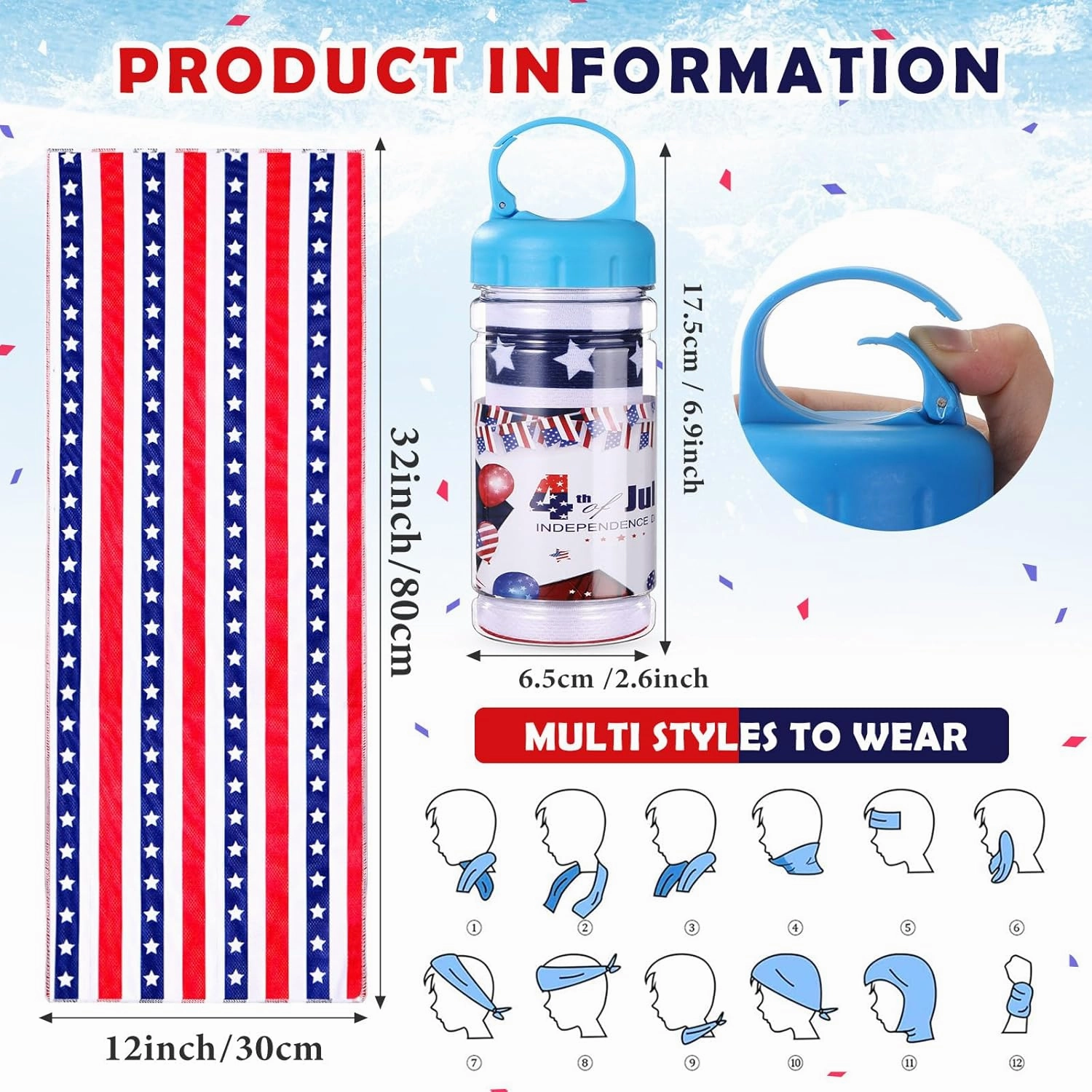 12 Pack 32 x 12 in Cooling Towels Bulk for Neck and Face Microfiber Ice Towel Sweat Towels Breathable Soft Chilly Towel Portable Cool Neck Rags for Yoga Sport Gym Workout Fitness
