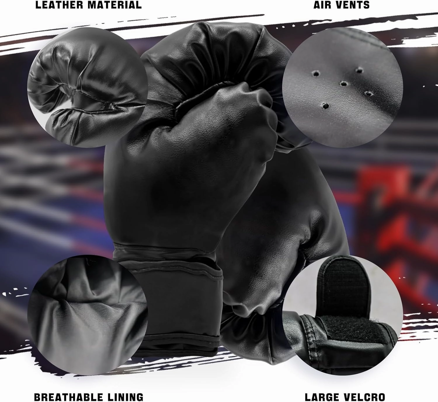 14 Pcs Boxing Set Boxing Equipment Set for Beginners Including 2 Pair of 6 oz Boxing Gloves Headgear Helmet Hand Wraps Mouth Guards Gifts for Adults Youth Beginners Training Equipment
