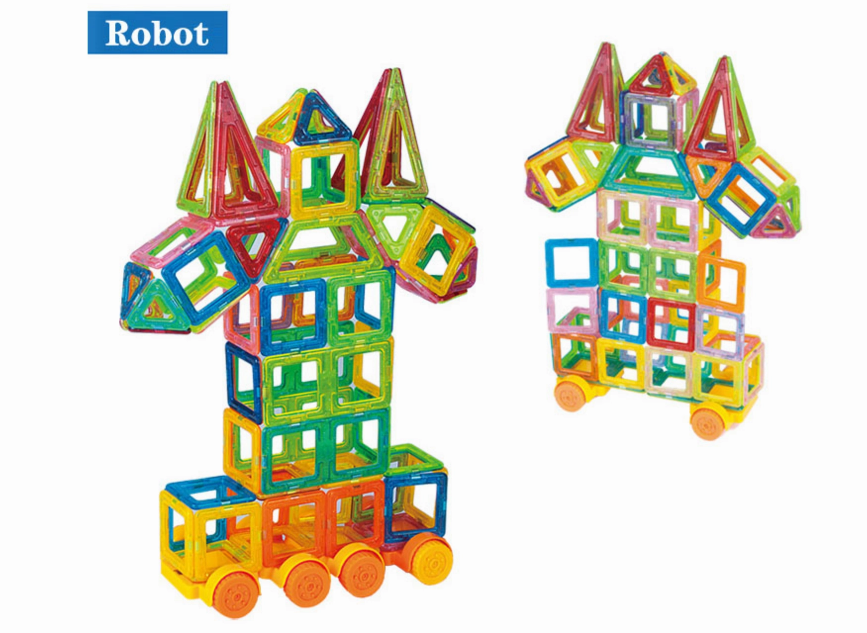 184 Piece Mini Magnetic Designer Construction Block Set