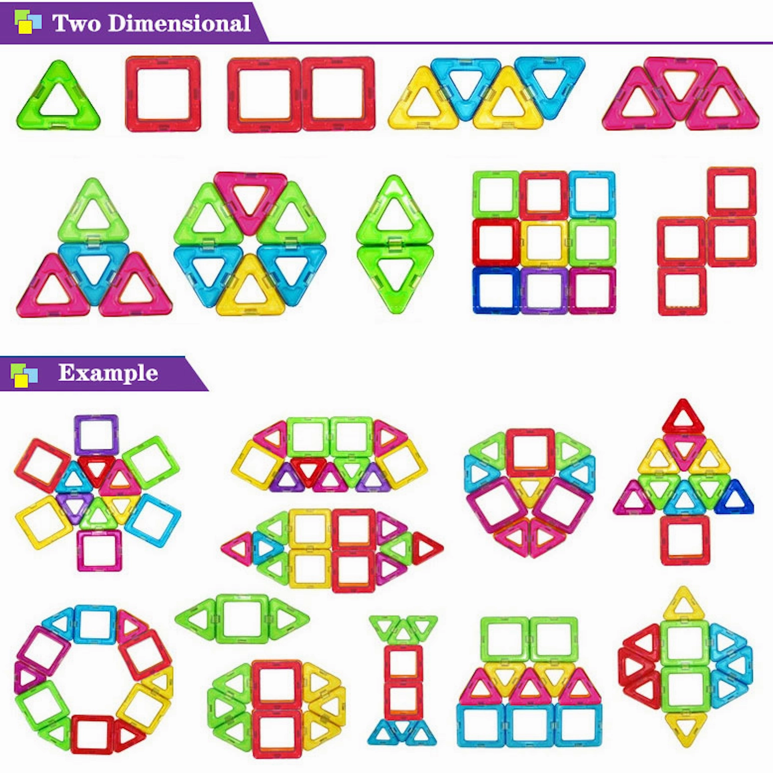 184 Piece Mini Magnetic Designer Construction Block Set