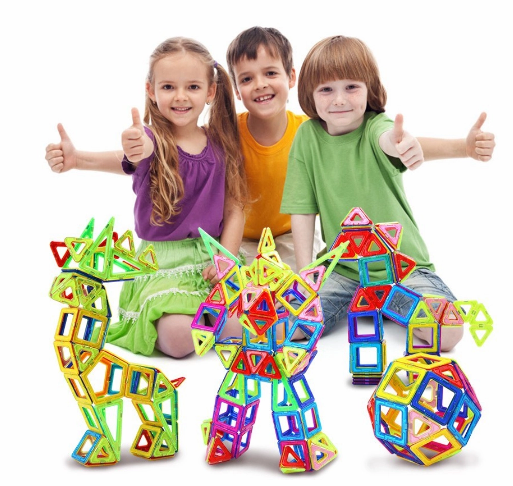 184 Piece Mini Magnetic Designer Construction Block Set