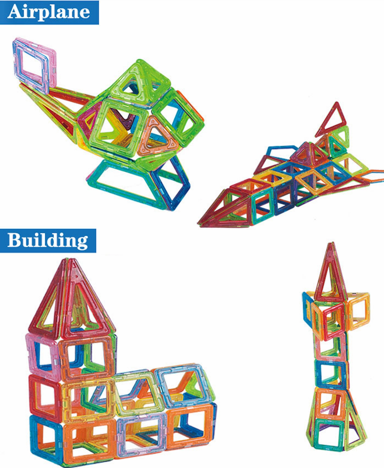 184 Piece Mini Magnetic Designer Construction Block Set