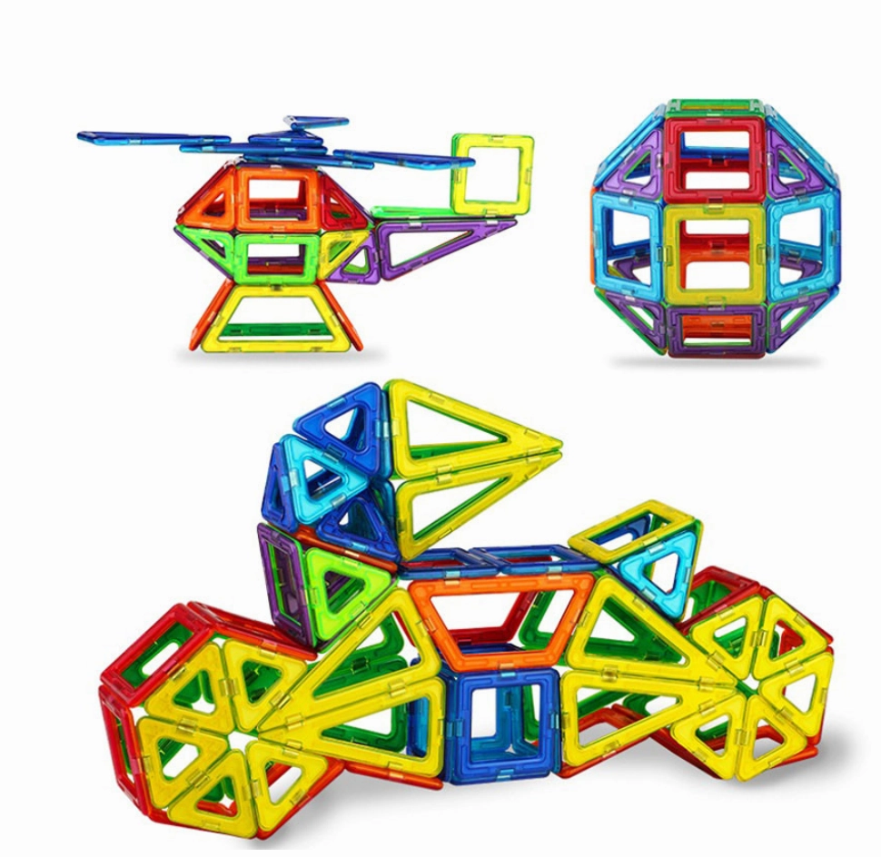 184 Piece Mini Magnetic Designer Construction Block Set