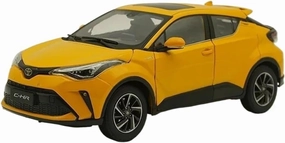 1 18 for CHR Toyota SUV Alloy Diecast Toys Cars Model Adult Collectible Toy Souvenir Display Ornament Motor Vehicles Toys