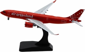 1 400 for Air Greenland Airbus A330-800NEO Airliner Aircraft Model Simulation Static Ornaments Miniatures Set