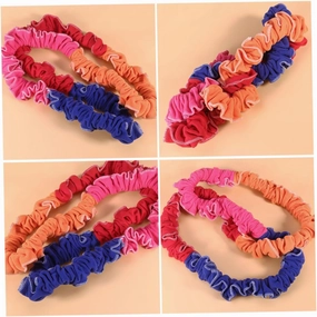 1Pc Outdoor Elastic Pull Rope Ring Stretchy Rainbow Band for Group Activities School Training Tool for Coordination and Team Building Durable and Tear Resistant