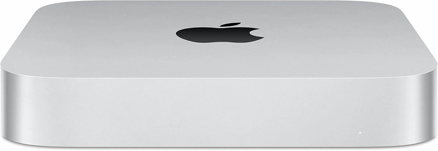 2023 Apple Mac with Apple M2 Chip with 8-core CPU (8GB RAM, 256GB SSD Storage) (QWERTY English) Silver (Renewed)