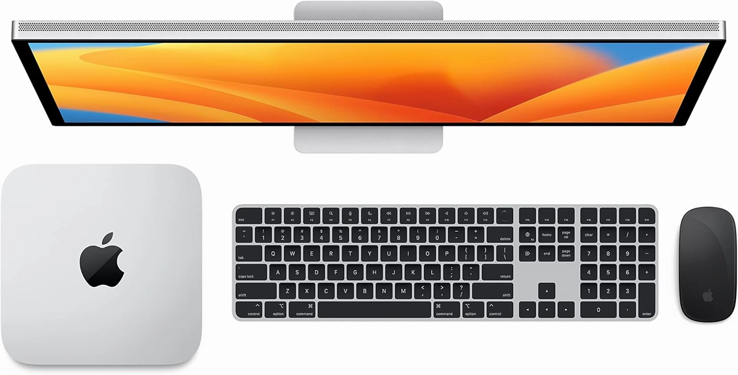 2023 Apple Mac with Apple M2 Chip with 8-core CPU (8GB RAM, 256GB SSD Storage) (QWERTY English) Silver (Renewed)