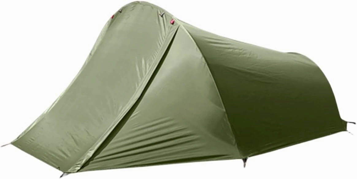 2 Person Camping Tent Waterproof Ultralight 1.58 kg Green with Inner Net 2 Man Tent Lightweight for Hiking Mountaineering Backpacking Climbing Festival Backpack Travel Mini Pack