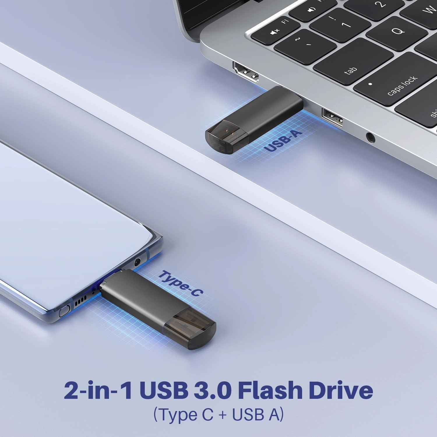 32GB USB C Flash Drive Dual USB 3.0 Flash Drive Type C   USB A Portable Type-C Flash Drive 2-in-1 USB-C Thumb Drive for Smartphone Tablet Computer Mac iPhone 15 (5 Packs)