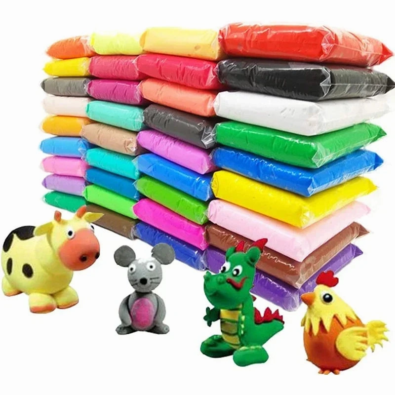 36 Colors Fluffy Soft Polymer Clay Toy Set