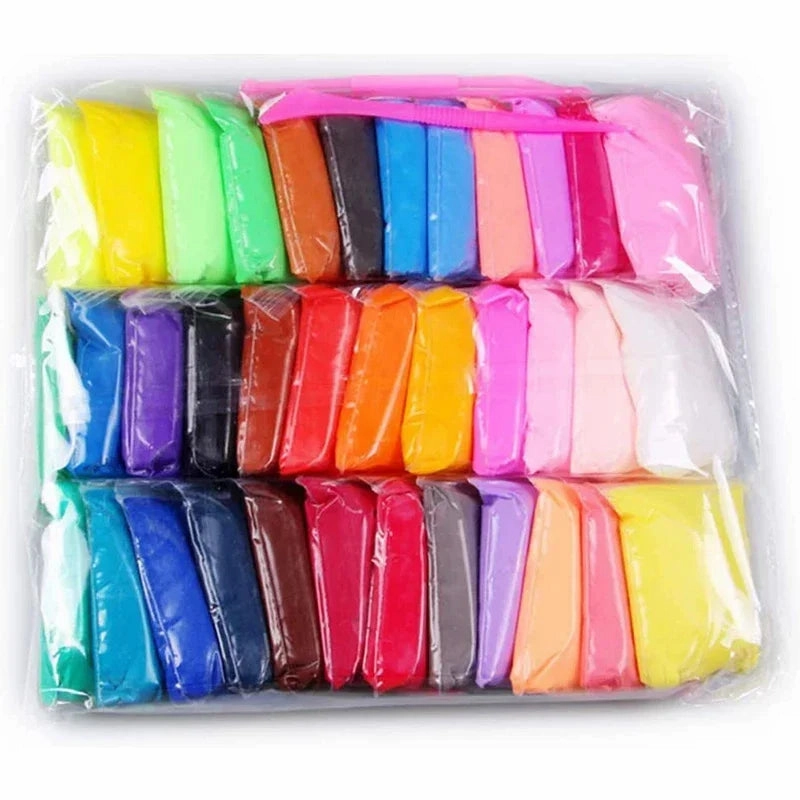 36 Colors Fluffy Soft Polymer Clay Toy Set