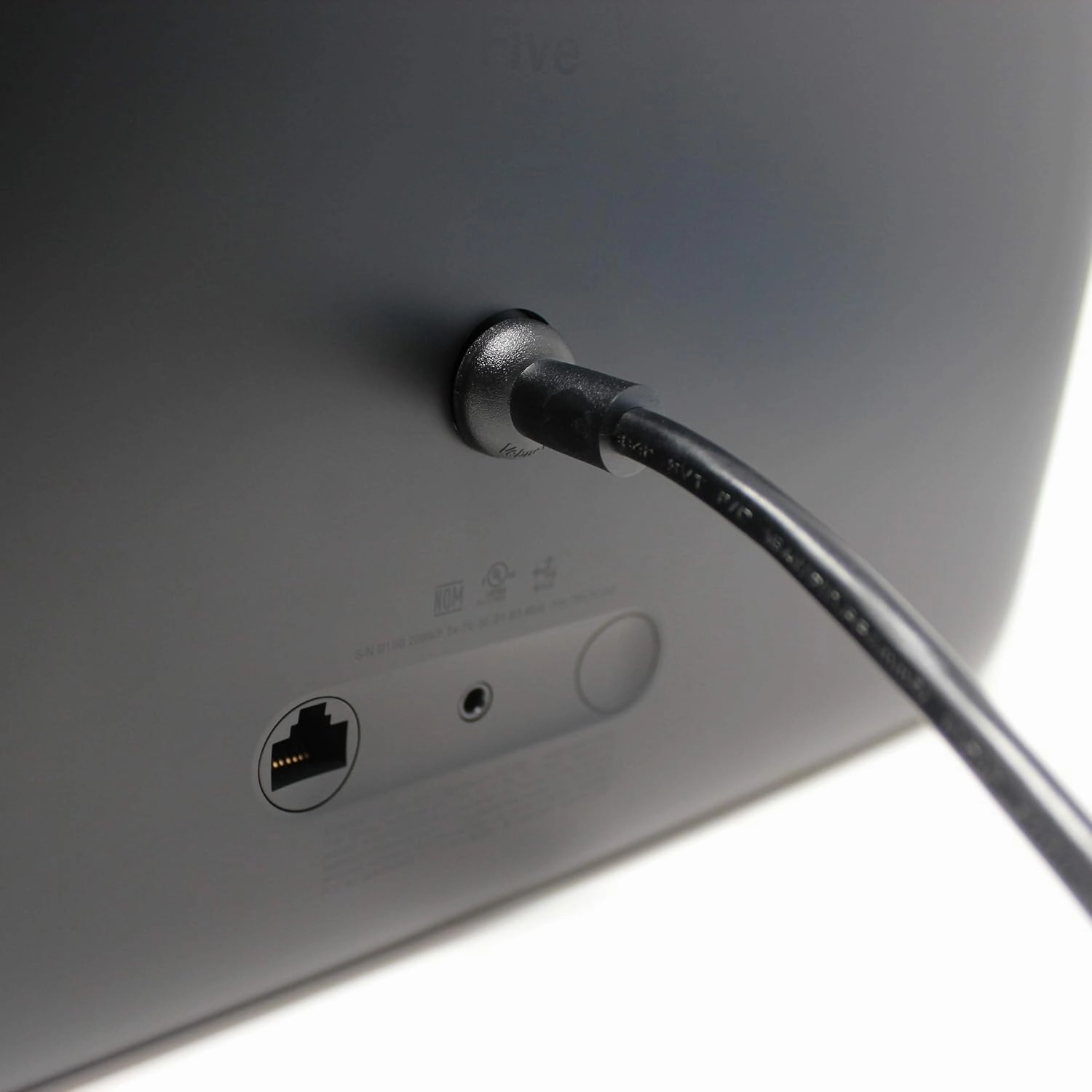 3-Foot Power Cord - Compatible with Sonos Speakers: Five, Play 5, Beam, Ray, Arc, Amp, Playbase, Sub Gen 3 & Mini - Black