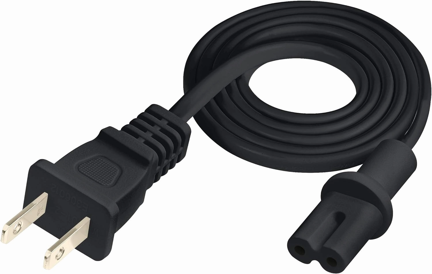 3-Foot Power Cord - Compatible with Sonos Speakers: Five, Play 5, Beam, Ray, Arc, Amp, Playbase, Sub Gen 3 & Mini - Black