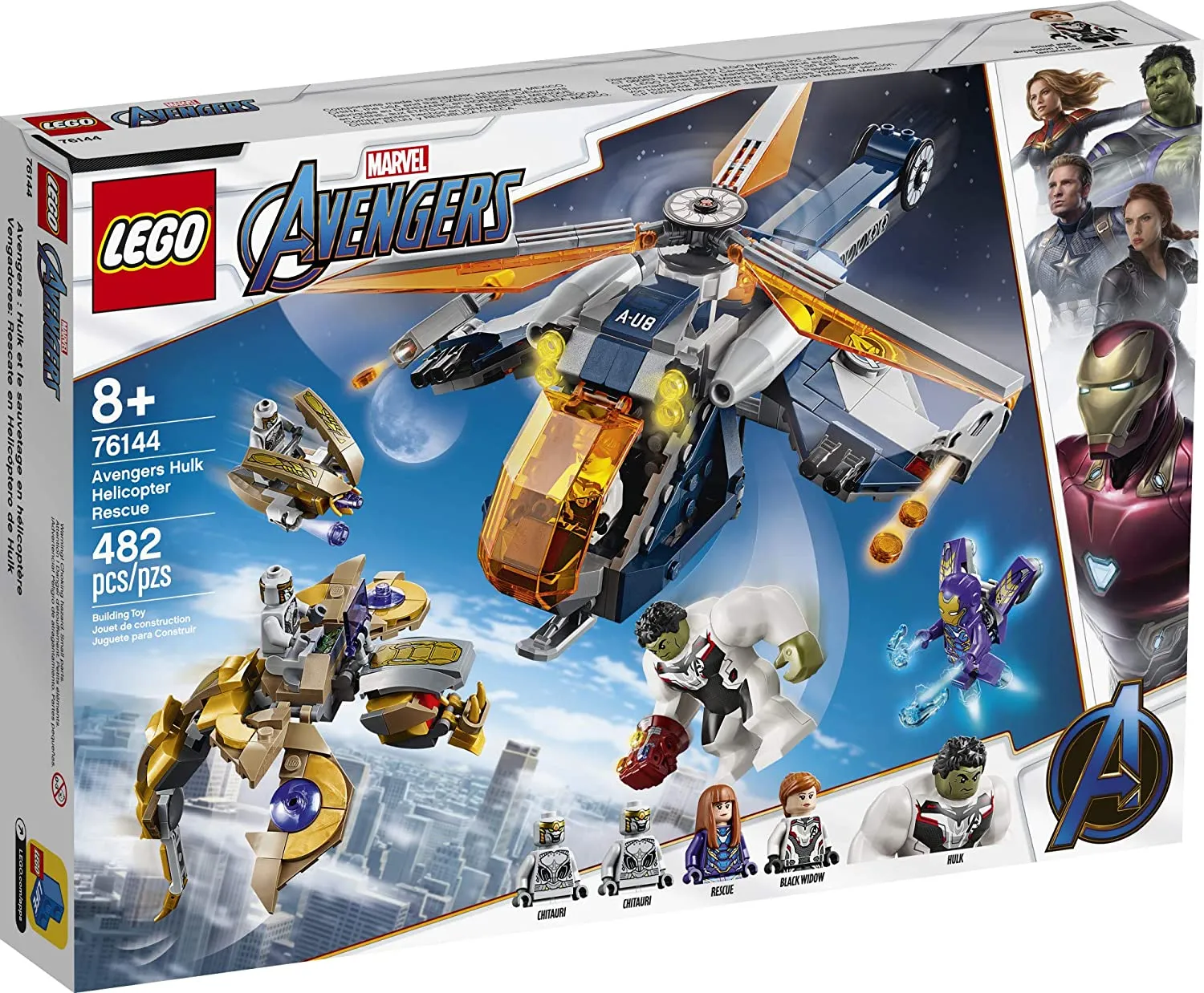 76144 LEGO® Marvel Super Heroes Avengers Hulk Helicopter Rescue