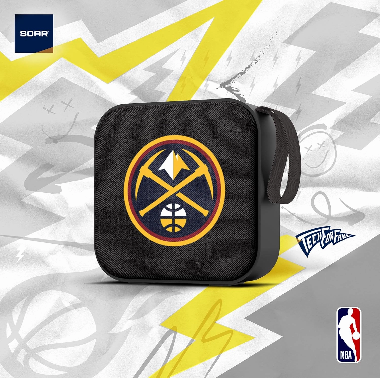‎SOAR NBA Mini Wireless Bluetooth Speaker