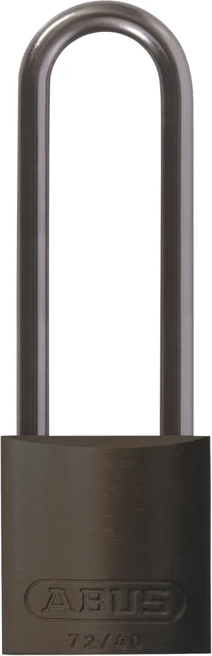 ABUS Lockout Padlock, KD, Brown, 1/4In. Dia., 3"" Shackle"