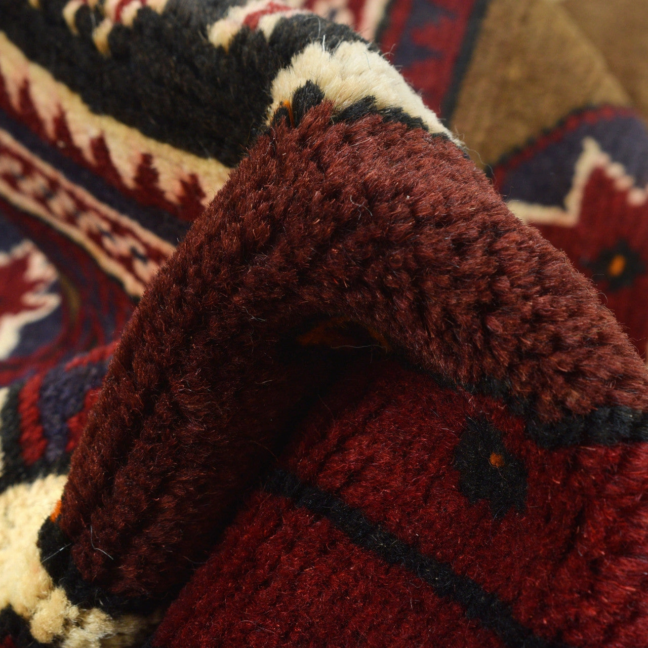 Afghan War Rug Traditional Crafts Hand Knotted Afghan Rug