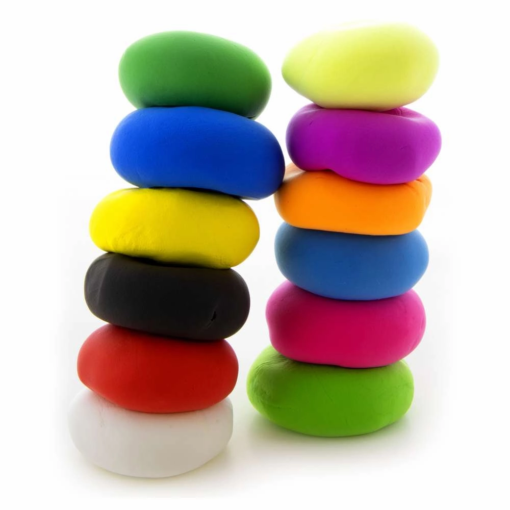 Air Dry Modeling Clay Fluorescent Colors 2 Oz.