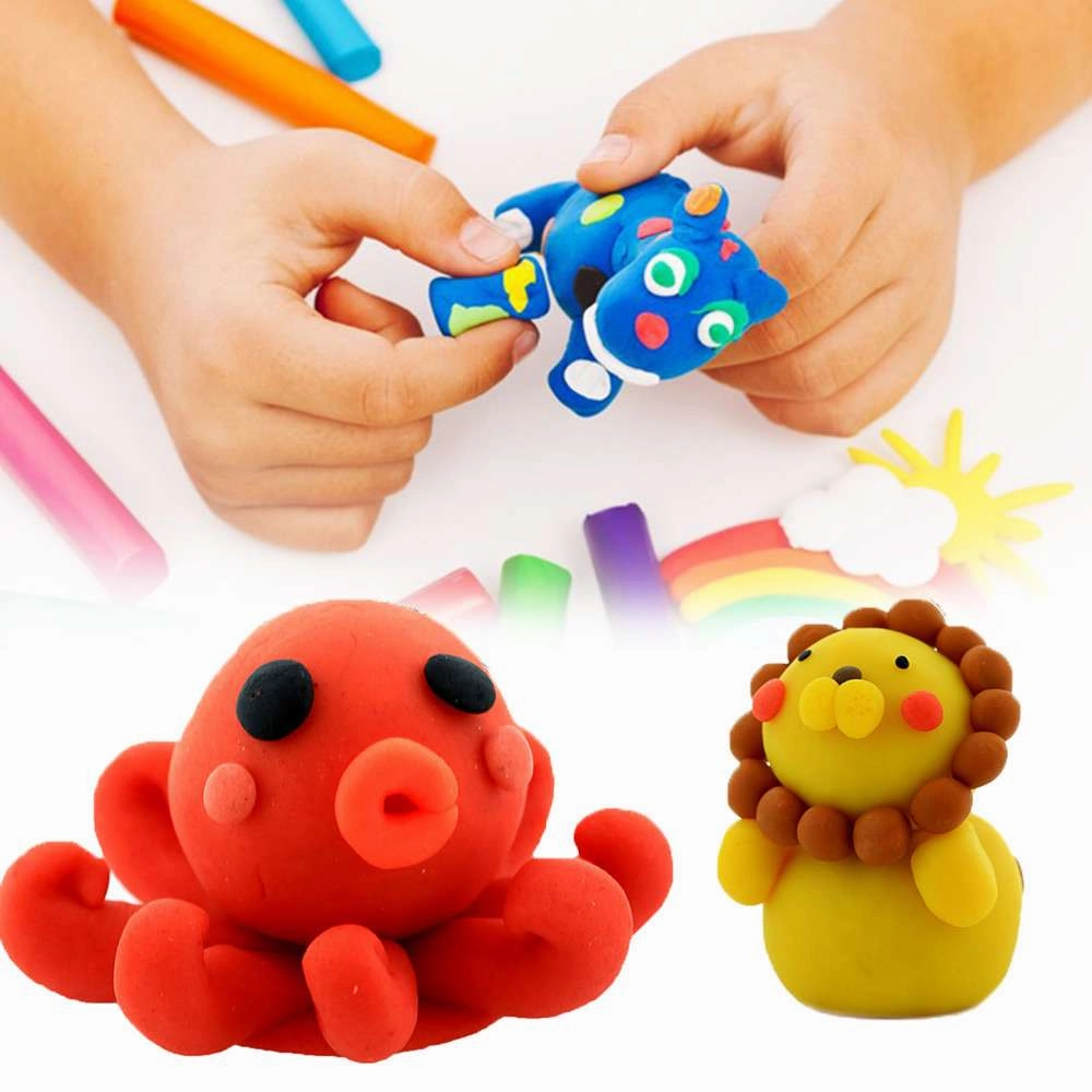 Air Dry Modeling Clay Primary Colors 2 Oz.