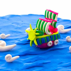 Air Dry Modeling Clay Primary Colors 2 Oz.