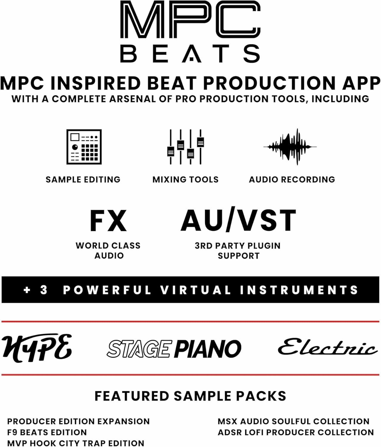 Akai Professional MPK Mini MK3 - 25 Key USB MIDI Keyboard Controller With 8 Backlit Drum Pads, 8 Knobs, Music Production Software and Native Instruments Sound Package (NKS Integration), Grey