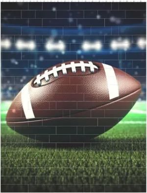 American Football Building Block Puzzle Personalized Building Bricks for Adults Block Puzzle Building DIY Brick Block Puzzles Valentine's Day Gifts for Home Decor Brick Puzzle