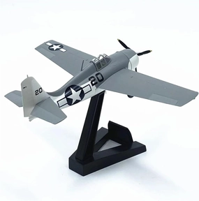 American F4F Militarized Combat Fighter Aircraft Plastic Model 1 72 Gift Display Decoration Miniatures Set