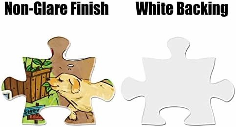 Antelope - 1000 Piece Puzzle for Adults, Dog Park Jigsaw Puzzles 1000 Pieces - 1000 Pieces High Resolution, Matte Finish, Smooth Edging, No Dust Leisure Animal Puzzle