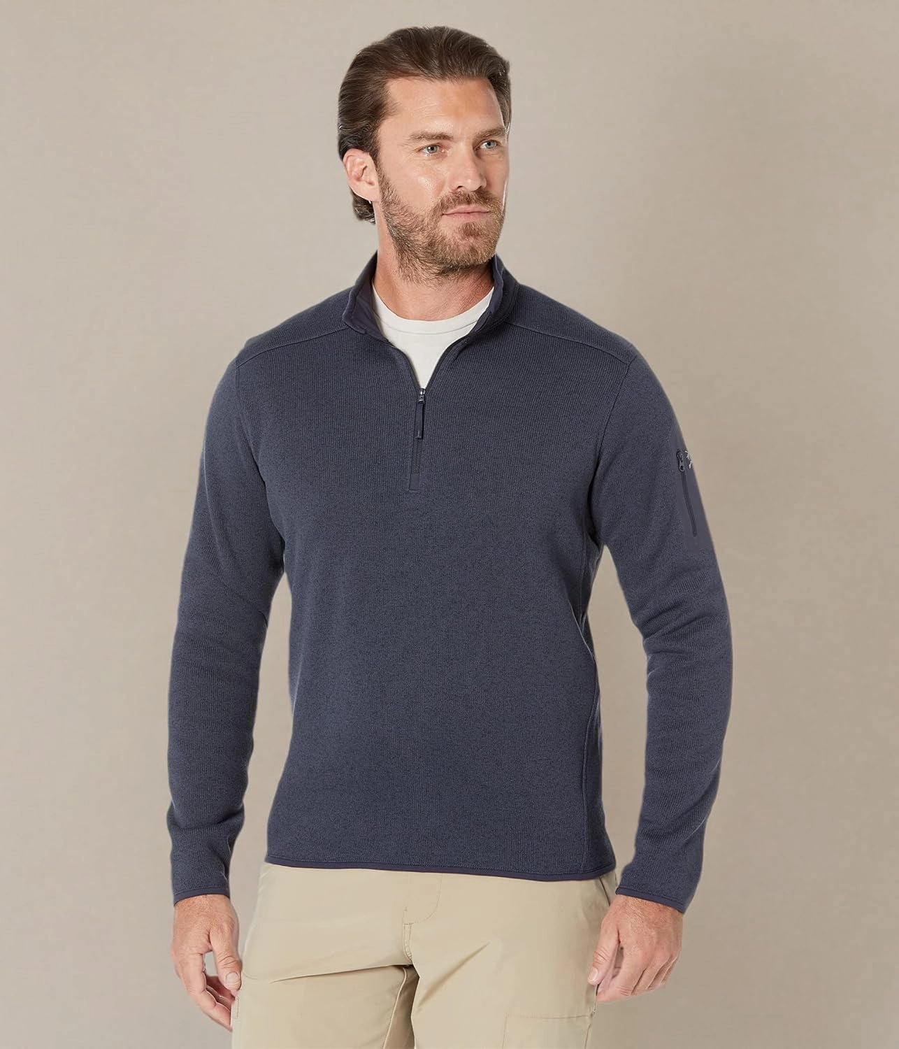 Arc'teryx Covert 1/2 Zip Neck Men's | Versatile Midweight Fleece Zip-Neck
