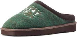 ARIAT Men's 93 Liberty Indoor/Outdoor Sherpa Lined Soft Comfortable Warm Wool Slippers with EVA Outsole