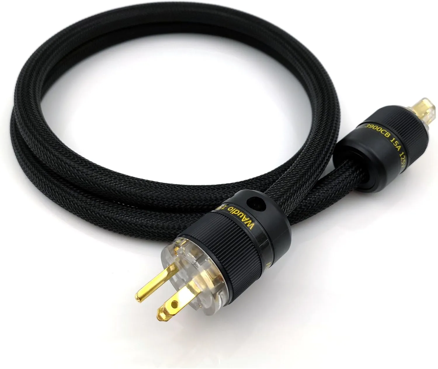 Audiophile AC Power Cable - WAudio 10AWG HiFi Power Cord 3.3FT