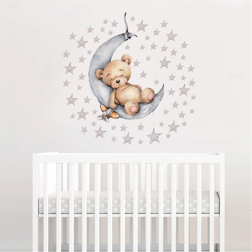 Baby Nursery Bear Decals