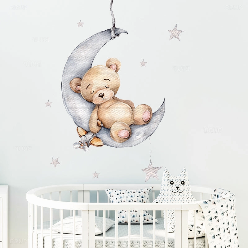 Baby Nursery Bear Decals