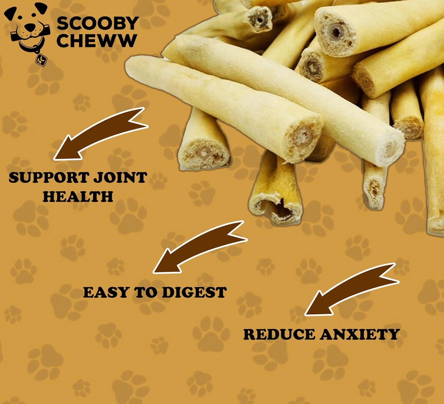 Beef Cow Tails for Dog Chews, 30 Pack, High Protein Dog Treats, 100% Natural Pet Treats, Long Lasting Chew for Dogs, Rawhide Alternative for Dogs Bulk 30 Pieces Bag