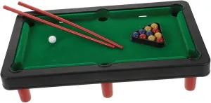 BESPORTBLE 1 Set Mini Desktop Billiards Interactive Parent Fun Billiard Table Plaything for All Ages Sturdy and Present for Enhances Imagination and Hands Skills