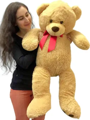Big Plush Large 3ft Teddy Bear Soft 36 inches Giant Stuffed Animal Fully Stuffed & Ready to Hug