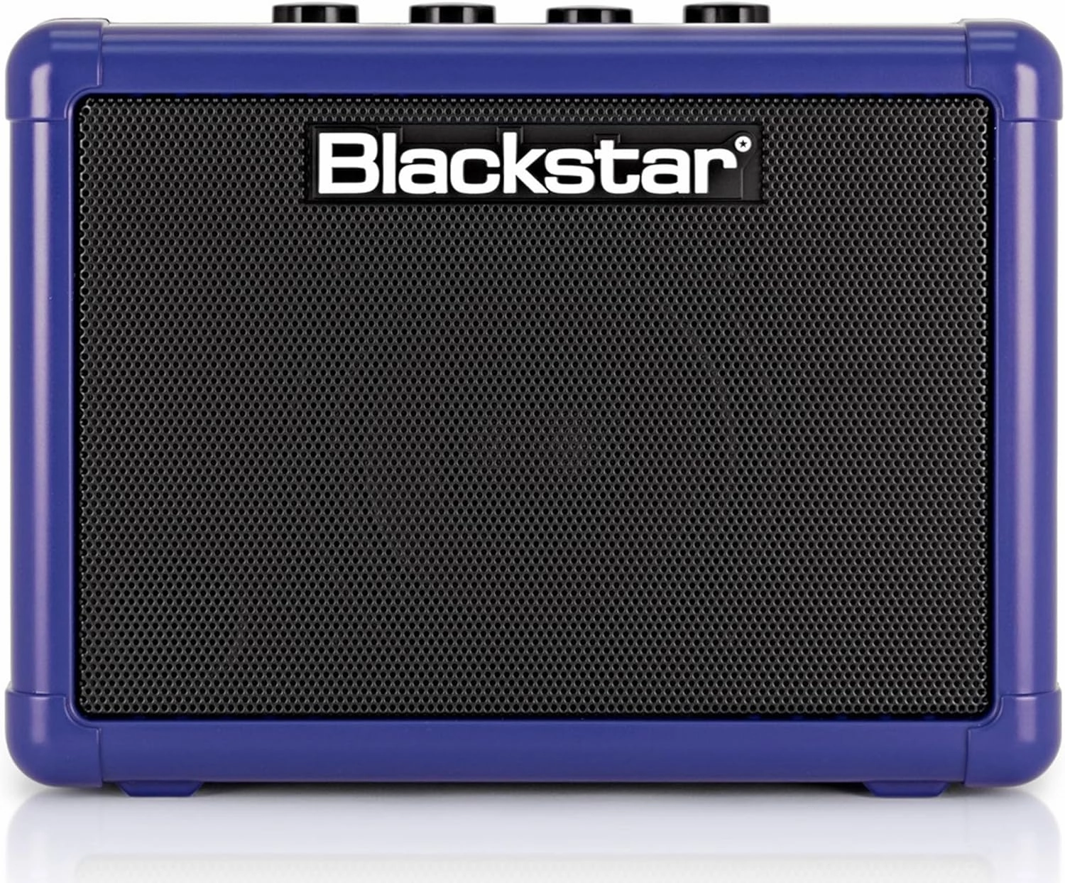 Blackstar Fly 3 Mini Amp - Royal Blue Bundle with Instrument Cable, Picks, and Austin Bazaar Polishing Cloth