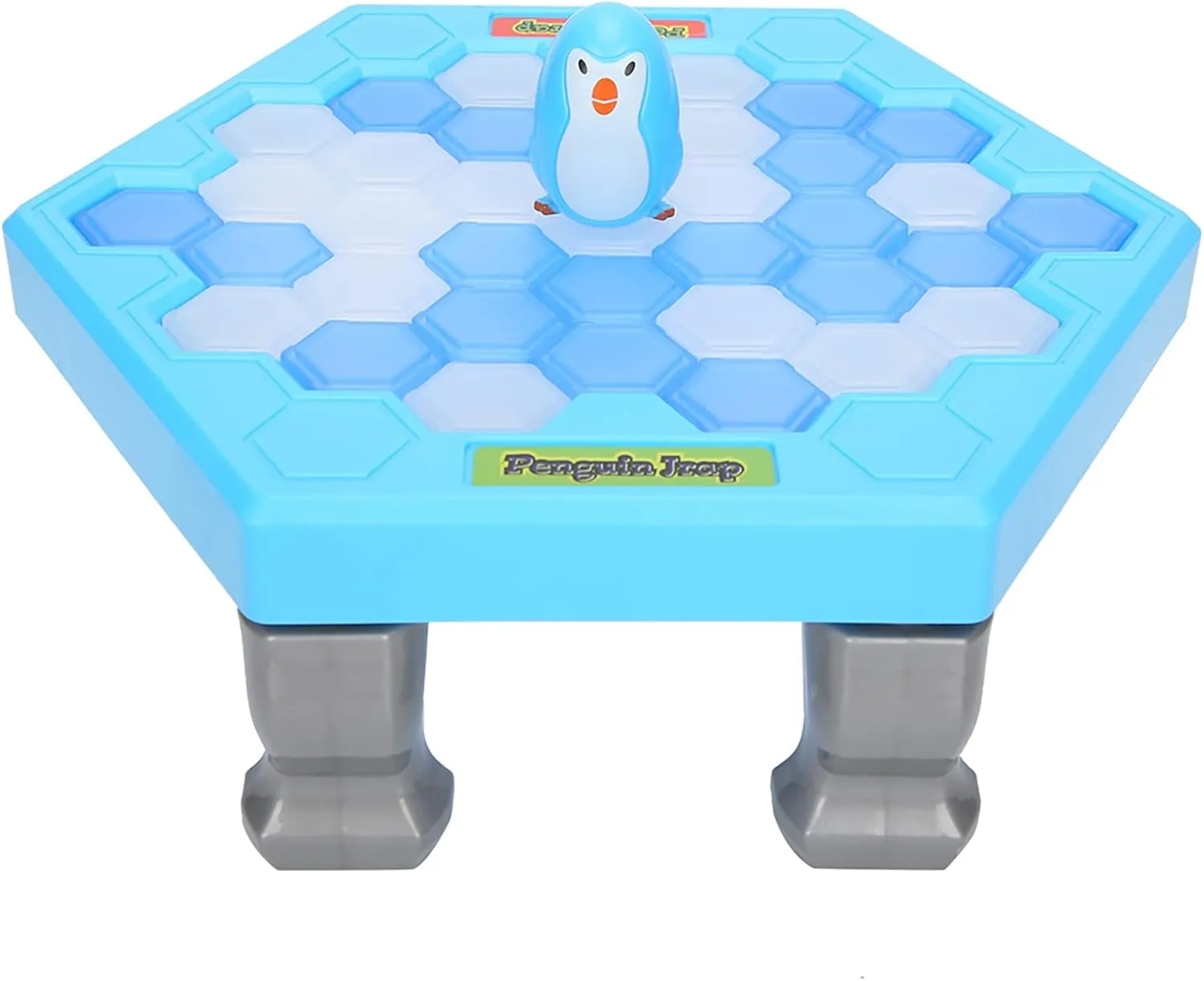 Bnineteenteam Ice Breaking Game Toy - PVC Plastic Puzzle Toy - Knob and Pegged - Abstract Style - 3 Years and Up - 1 Count - 10 Pieces