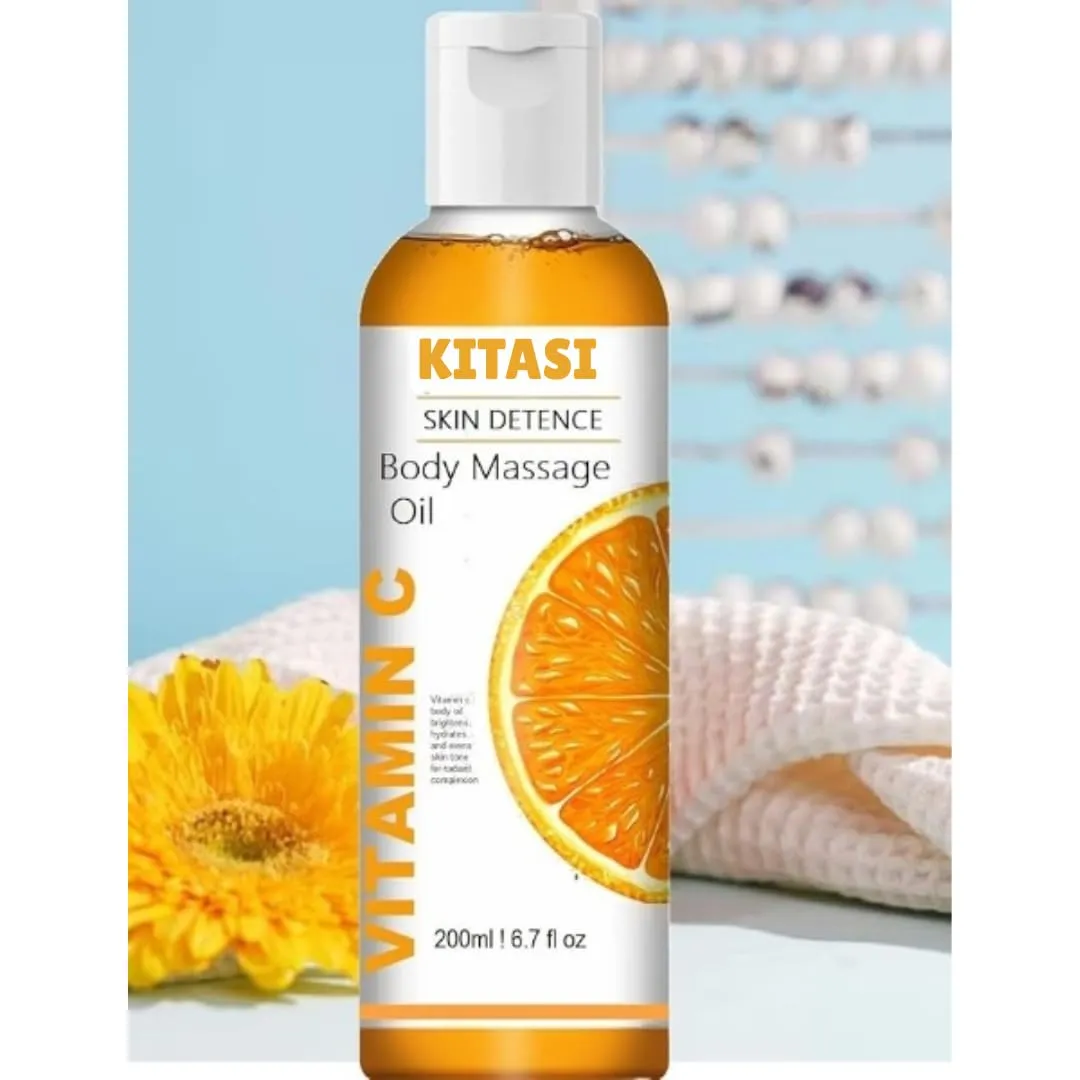 body oil 200 ml, Lightening, Rejuvenating Non-Sticky for Daily Use After Bath