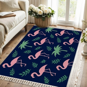 Boho Area Rugs Paradise Exotic Tropical Trendy Pineapple Pattern Washable Rug Nursery Rug Girl Softness Non Slip Nursery Rugs Neutral Home Decor for Living Room Bedroom Daycare