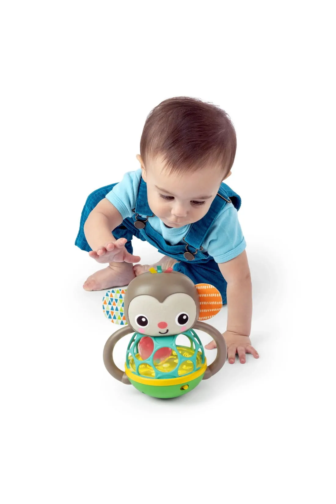 Bright Starts Grab & Giggle Monkey Multi-Sensory Toy