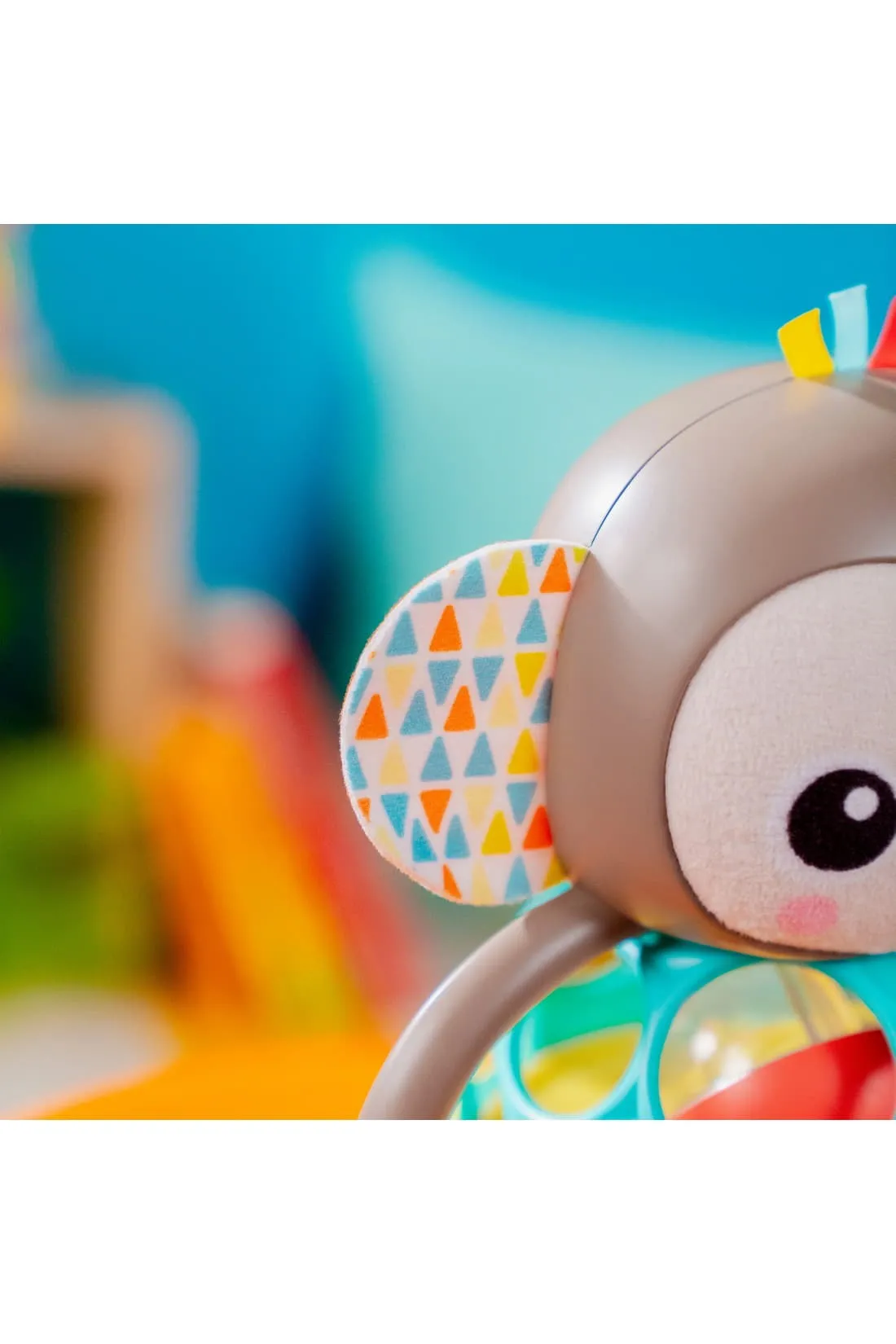 Bright Starts Grab & Giggle Monkey Multi-Sensory Toy