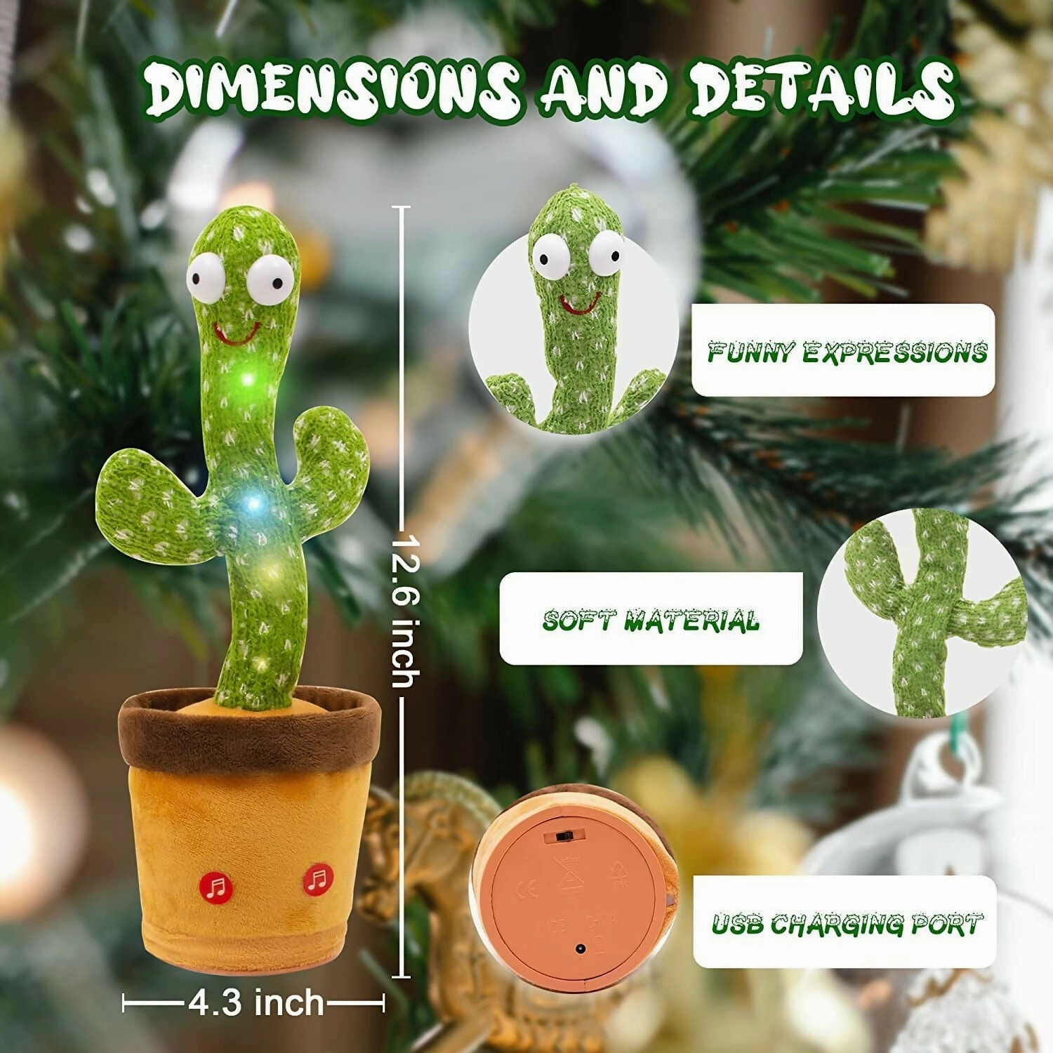 Bright LED Glow Toy with Repeat Function (Green)