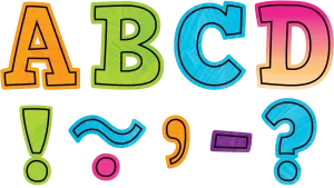 Brights 4Ever Bold Block 3" Magnetic Letters