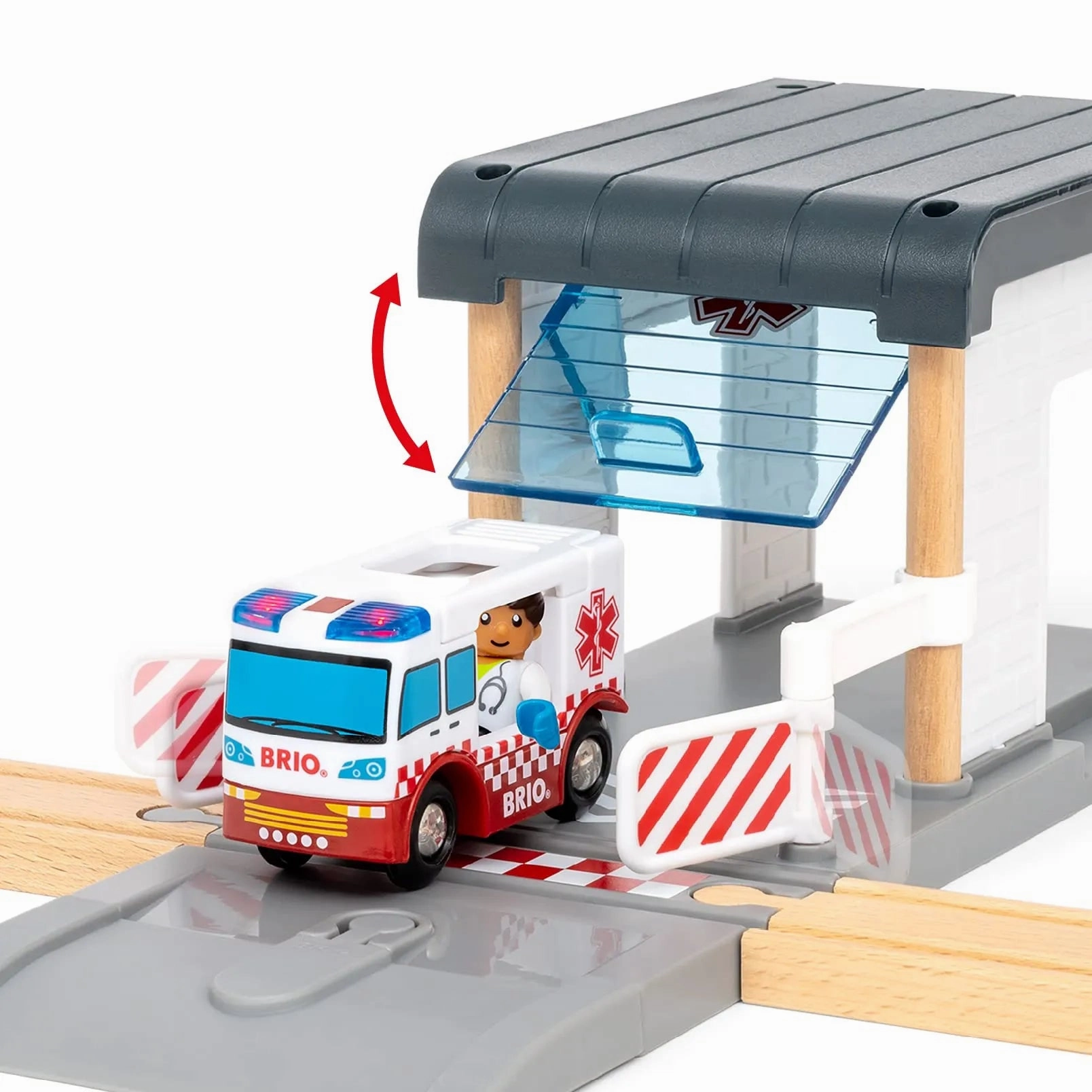 BRIO | Rescue Team Train Set 44 pieces