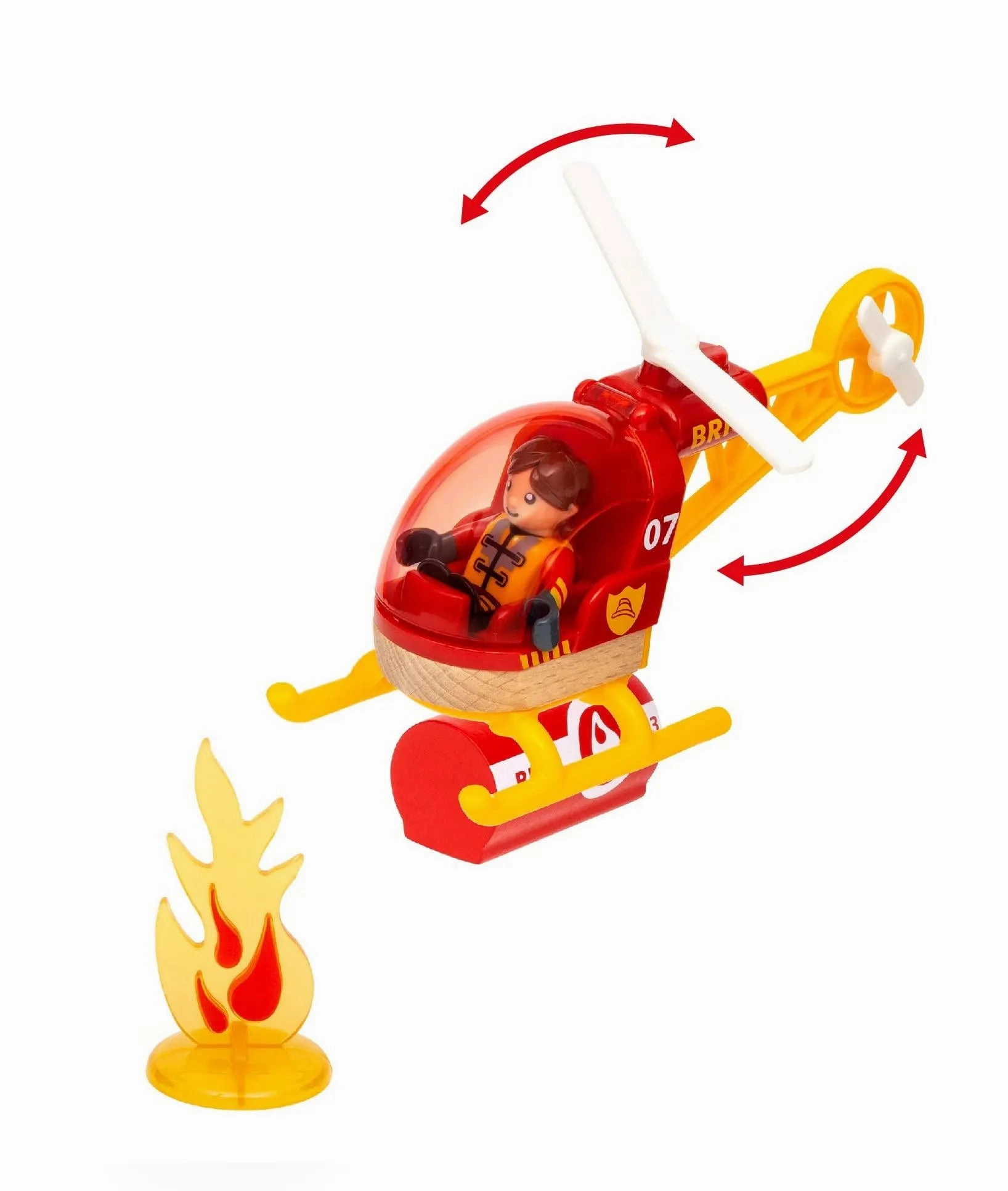 BRIO | Rescue Team Train Set 44 pieces